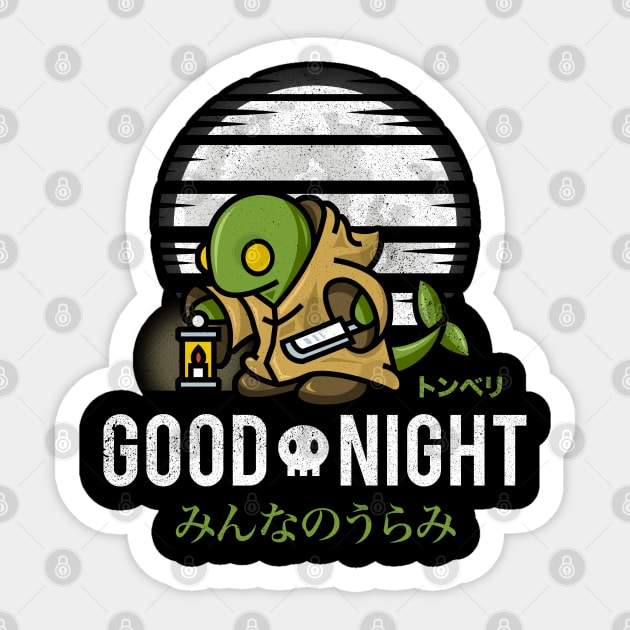 Tonberry Moonlight Sticker by logozaste